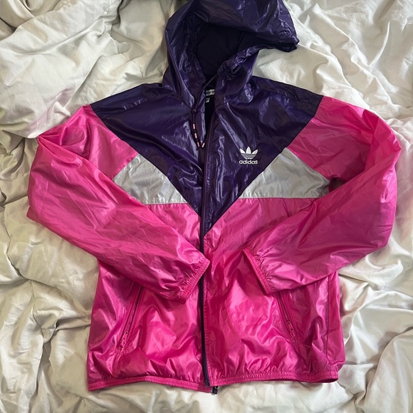 Adidas windbreaker track jacket - Picture 6 of 7